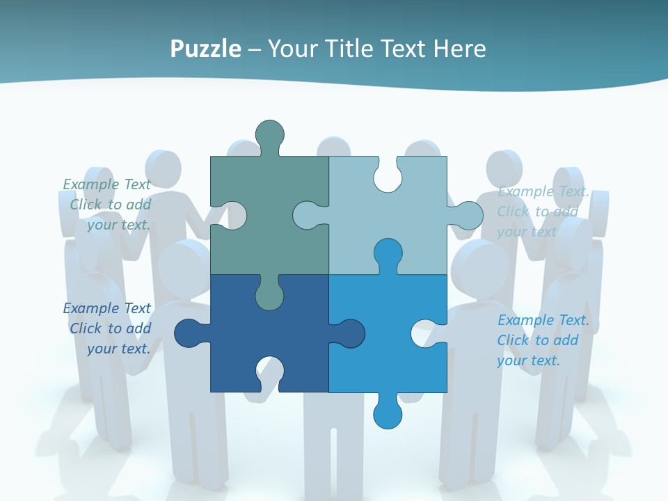 Social Group Partnership PowerPoint Template