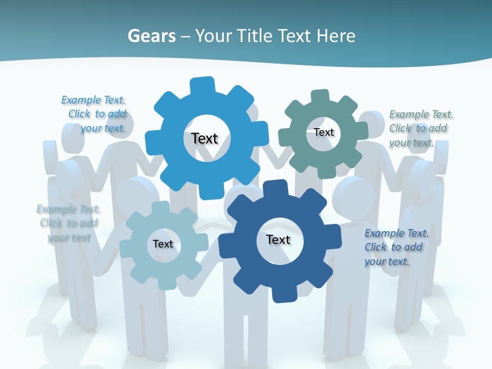 Social Group Partnership PowerPoint Template