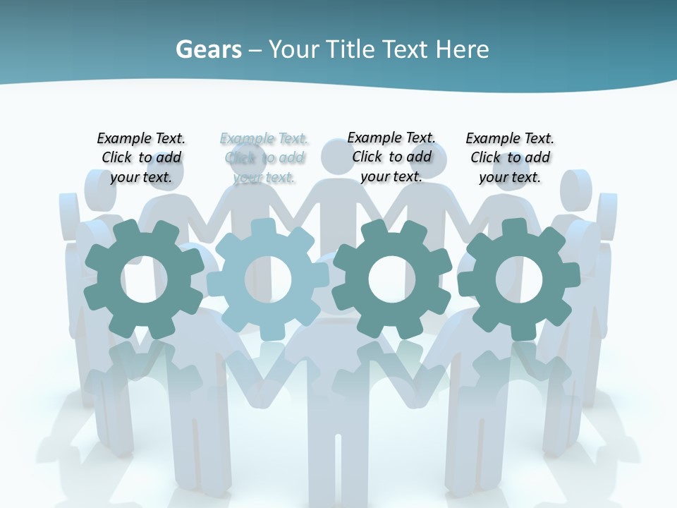 Social Group Partnership PowerPoint Template