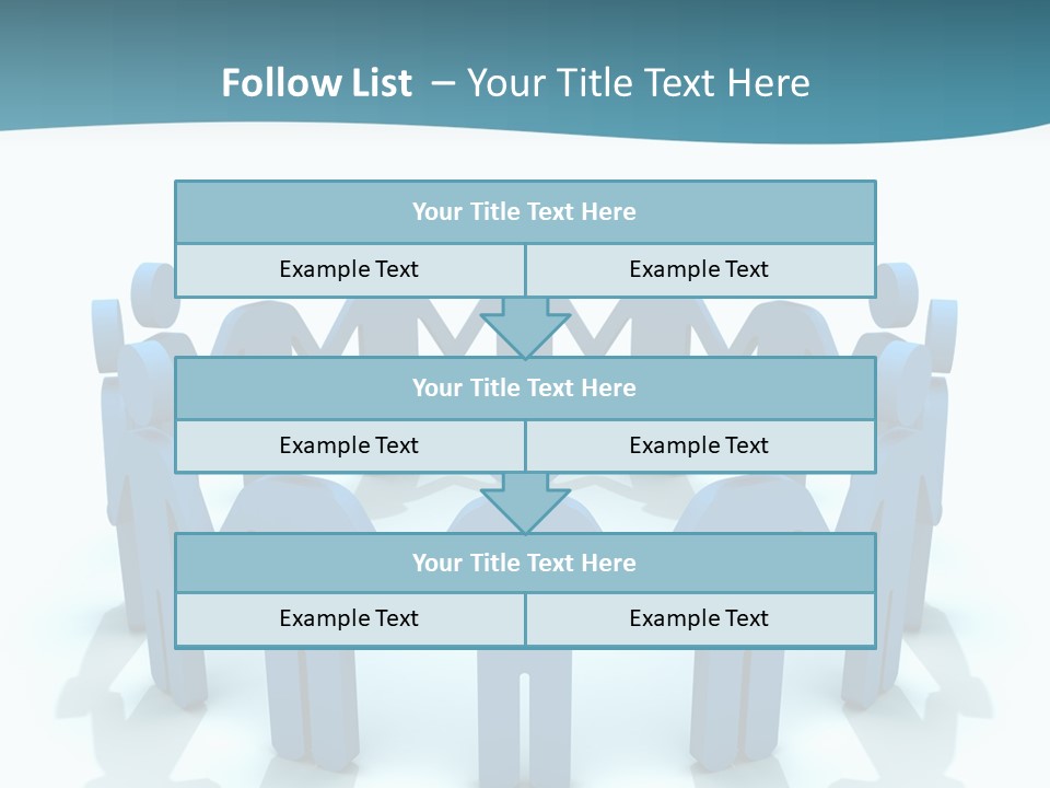 Social Group Partnership PowerPoint Template