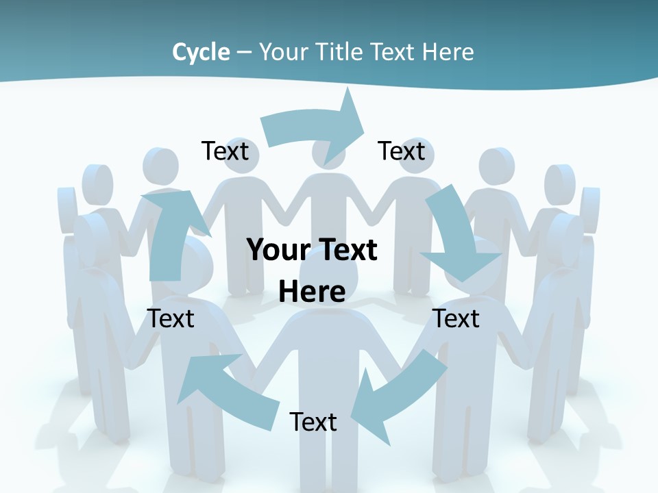 Social Group Partnership PowerPoint Template