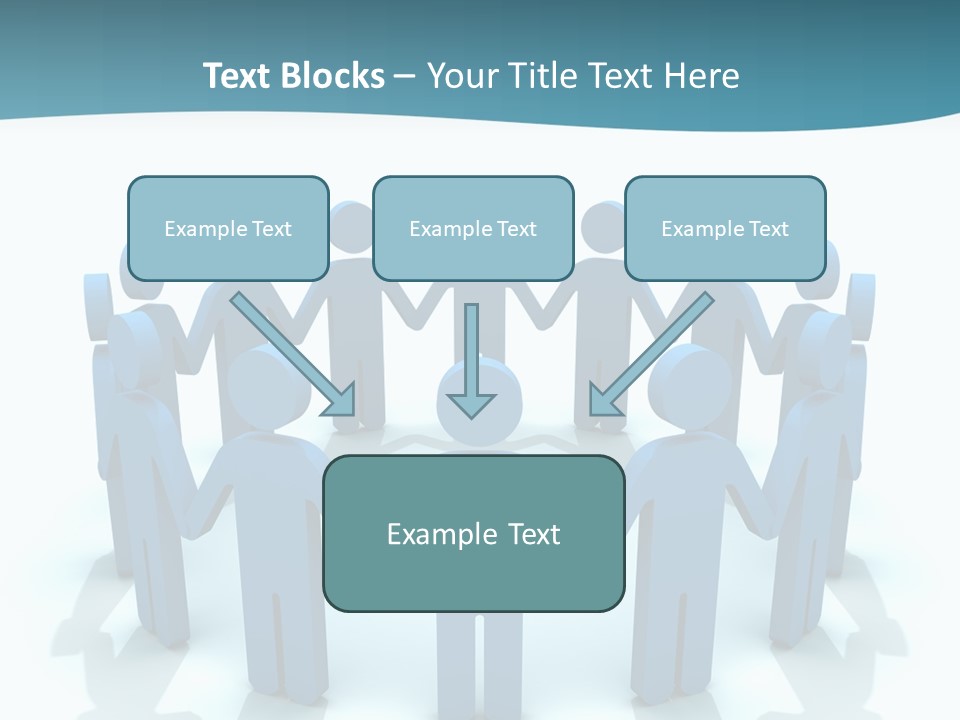 Social Group Partnership PowerPoint Template