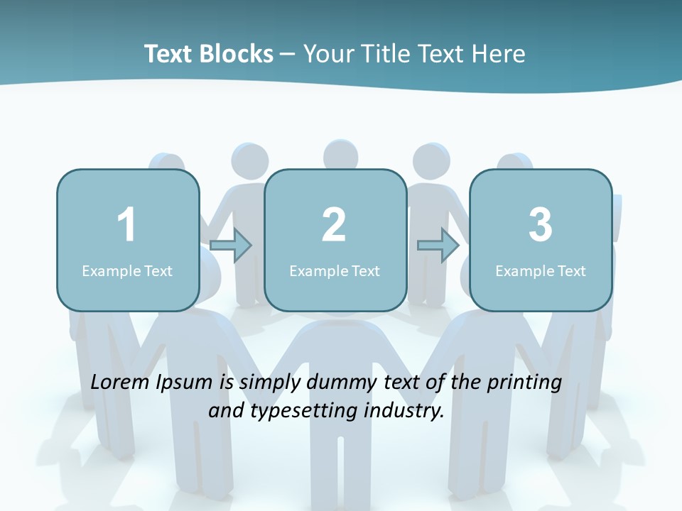 Social Group Partnership PowerPoint Template