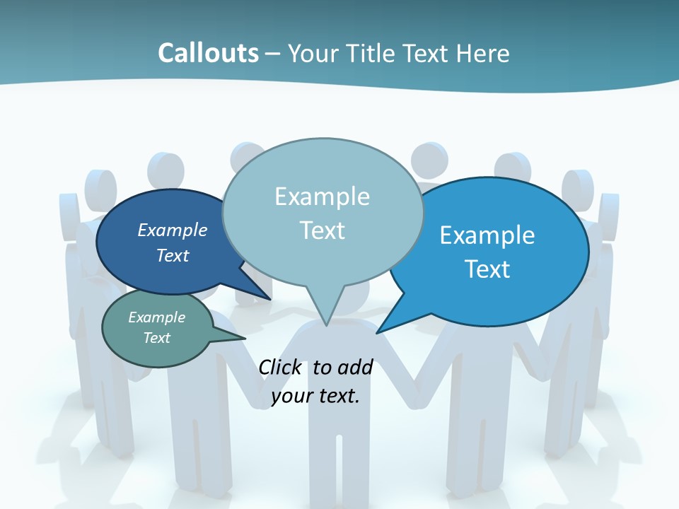 Social Group Partnership PowerPoint Template