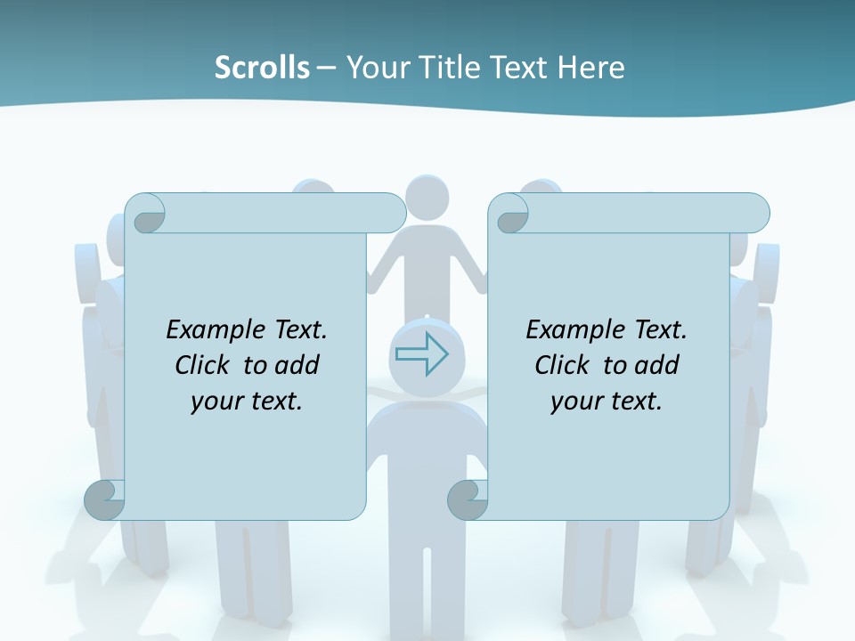 Social Group Partnership PowerPoint Template