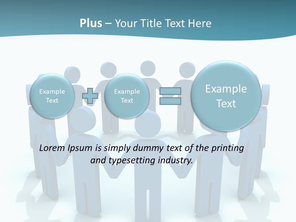 Social Group Partnership PowerPoint Template