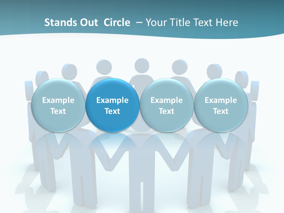 Social Group Partnership PowerPoint Template