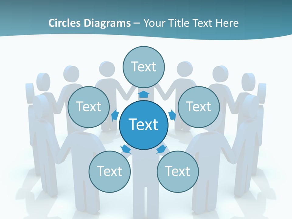 Social Group Partnership PowerPoint Template