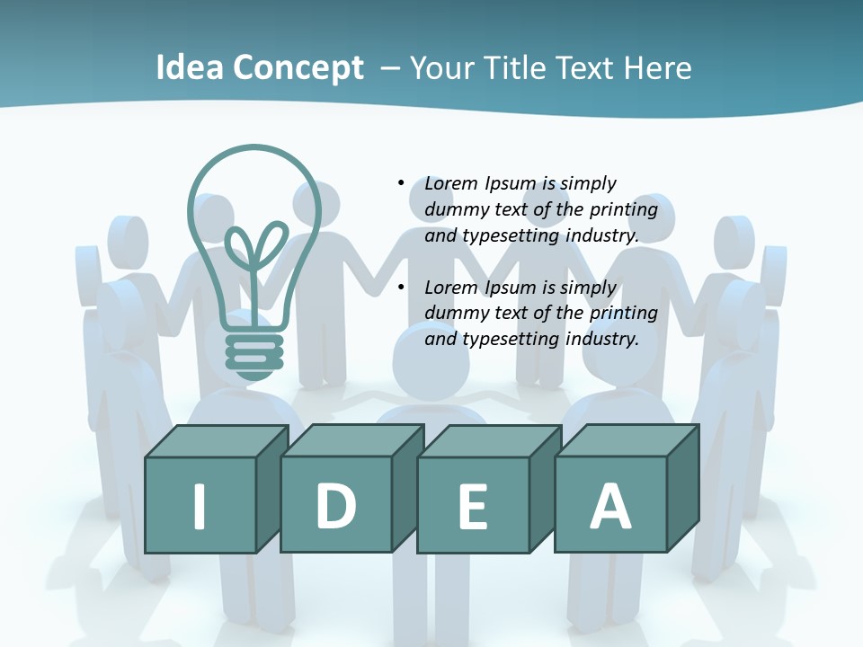 Social Group Partnership PowerPoint Template
