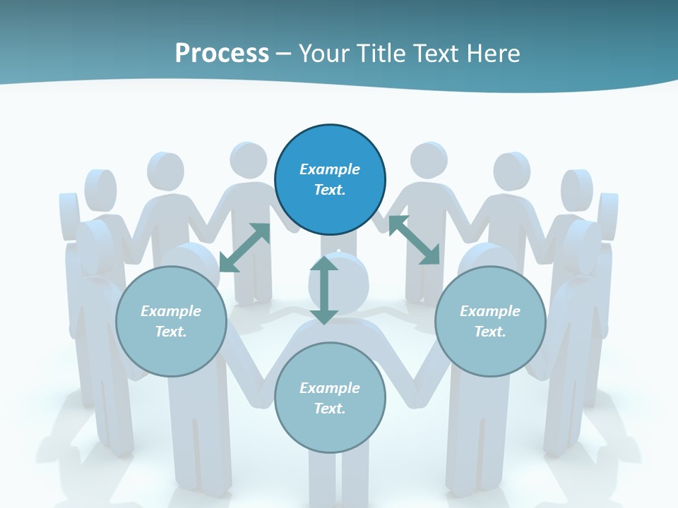Social Group Partnership PowerPoint Template