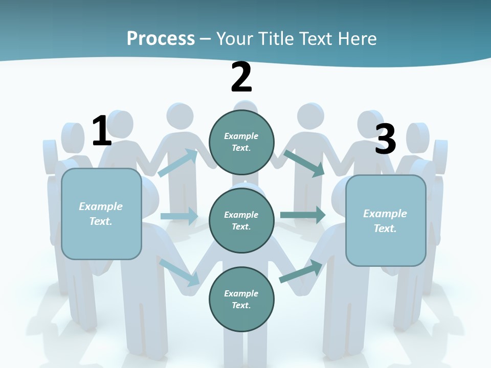 Social Group Partnership PowerPoint Template