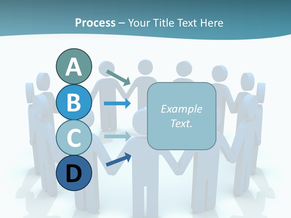 Social Group Partnership PowerPoint Template