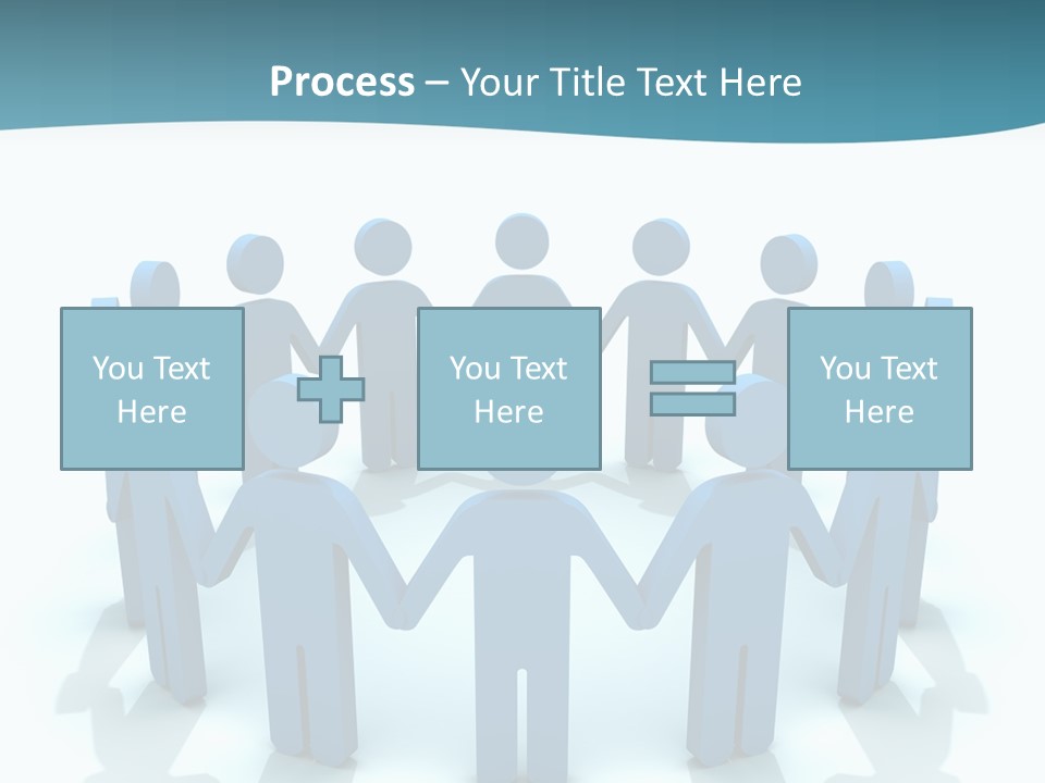 Social Group Partnership PowerPoint Template