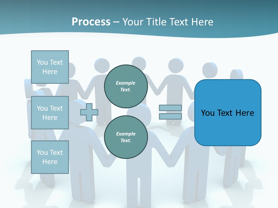 Social Group Partnership PowerPoint Template