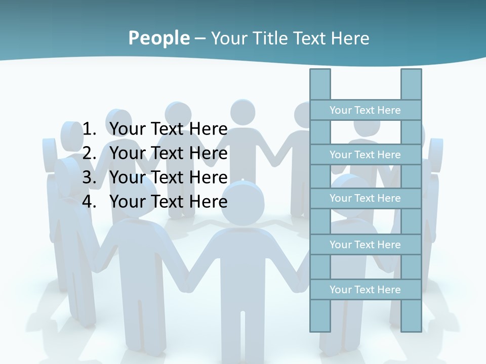 Social Group Partnership PowerPoint Template