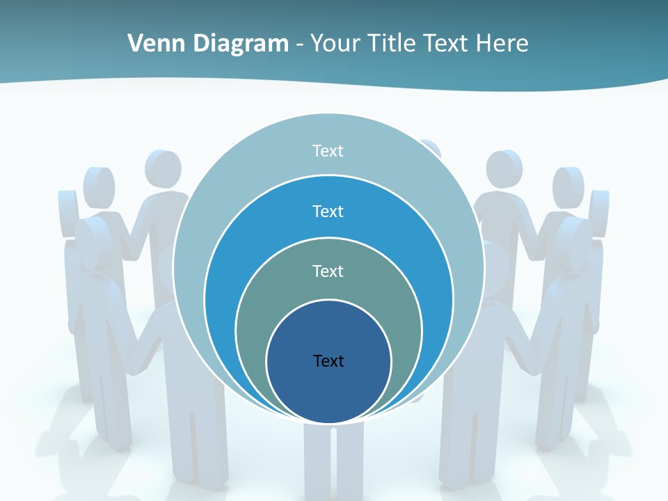 Social Group Partnership PowerPoint Template