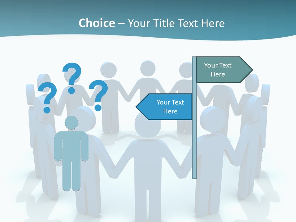 Social Group Partnership PowerPoint Template