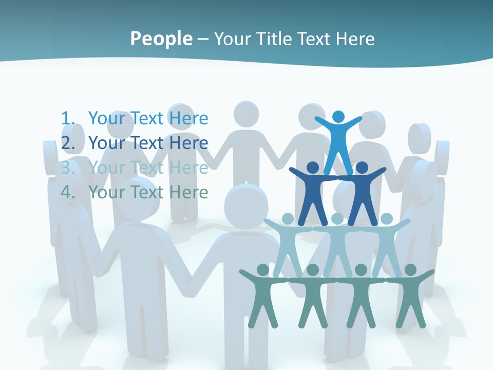 Social Group Partnership PowerPoint Template