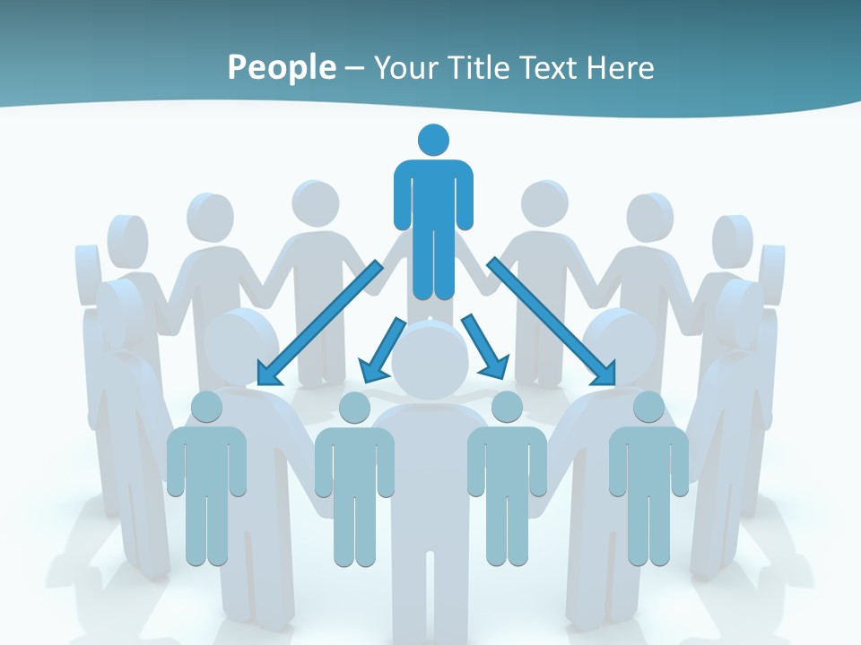 Social Group Partnership PowerPoint Template