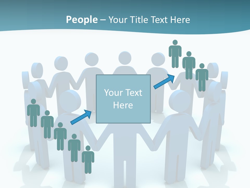 Social Group Partnership PowerPoint Template