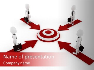 Architecture Growth Character PowerPoint Template