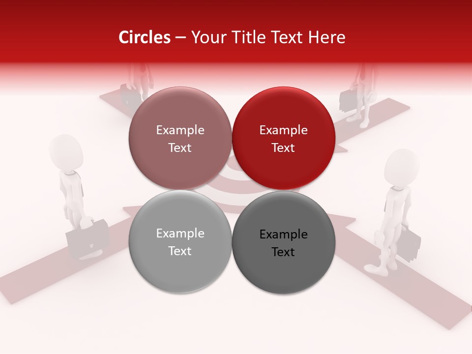 Architecture Growth Character PowerPoint Template