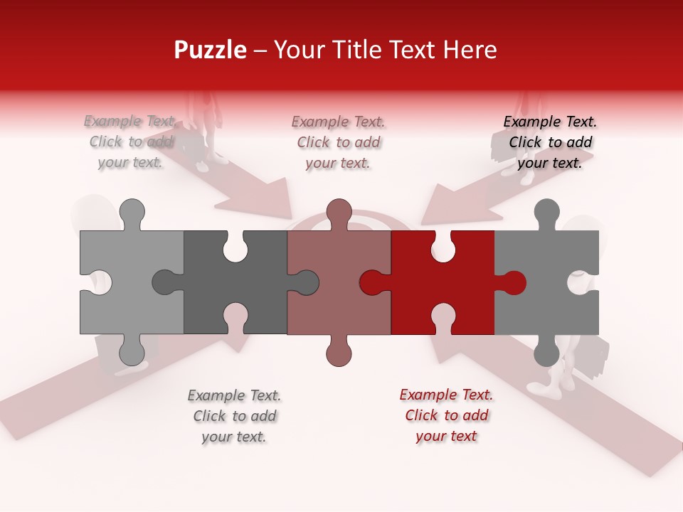 Architecture Growth Character PowerPoint Template