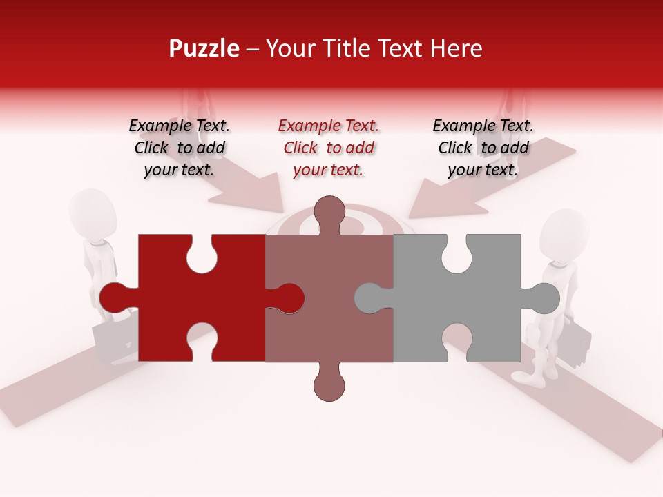 Architecture Growth Character PowerPoint Template