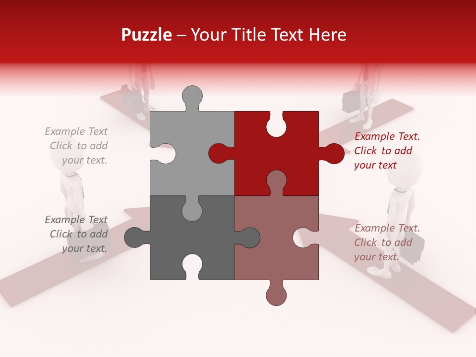 Architecture Growth Character PowerPoint Template