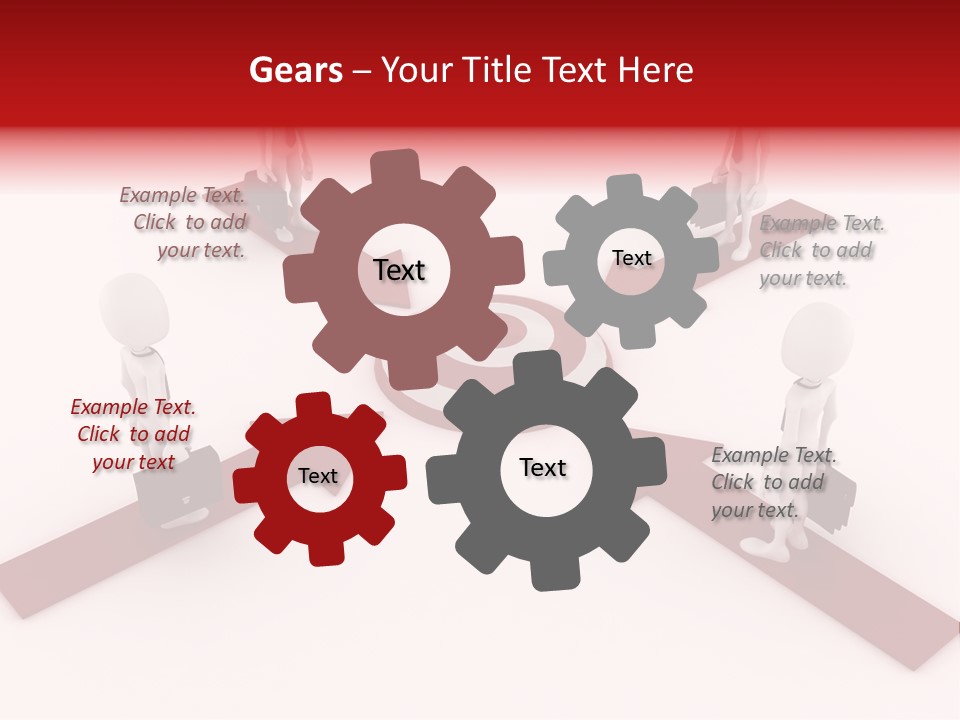 Architecture Growth Character PowerPoint Template
