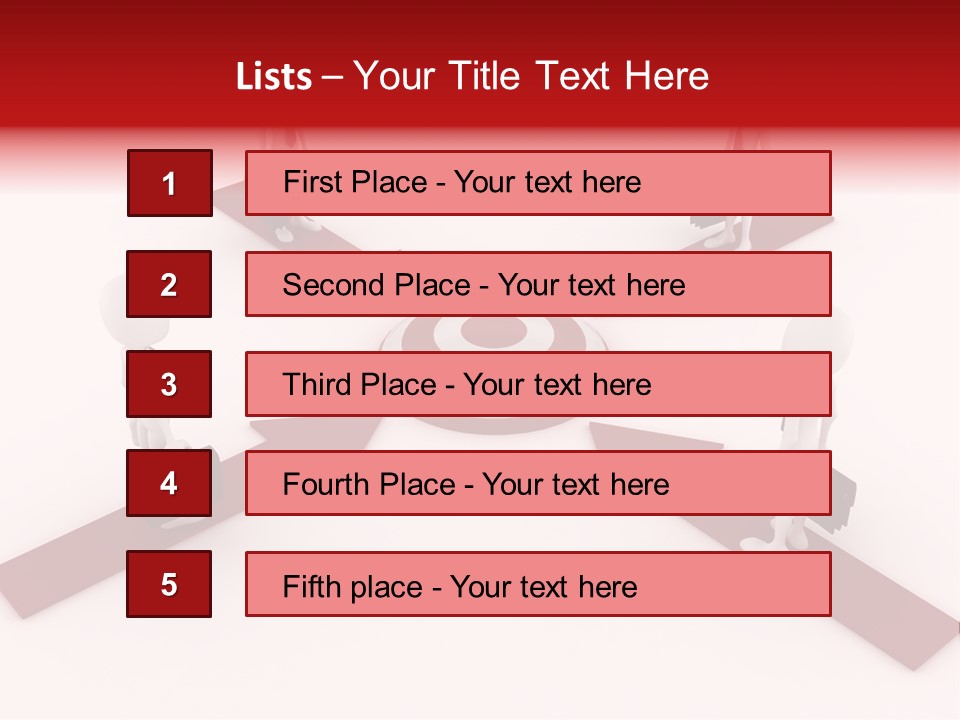 Architecture Growth Character PowerPoint Template