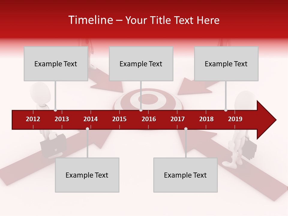 Architecture Growth Character PowerPoint Template
