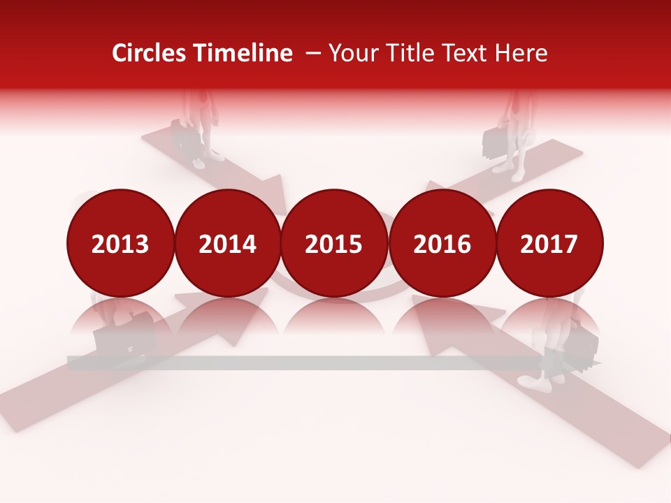 Architecture Growth Character PowerPoint Template