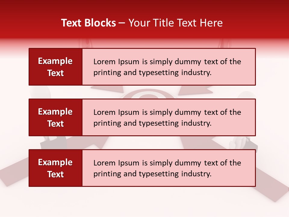 Architecture Growth Character PowerPoint Template
