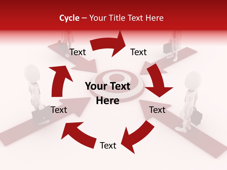 Architecture Growth Character PowerPoint Template