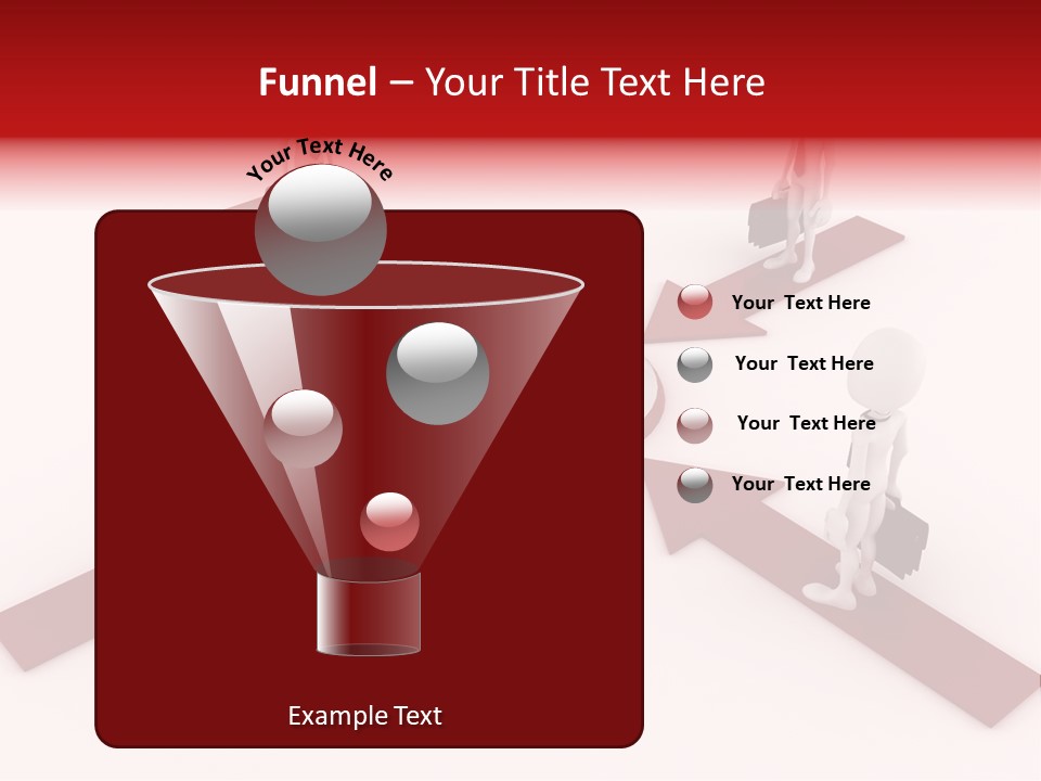 Architecture Growth Character PowerPoint Template