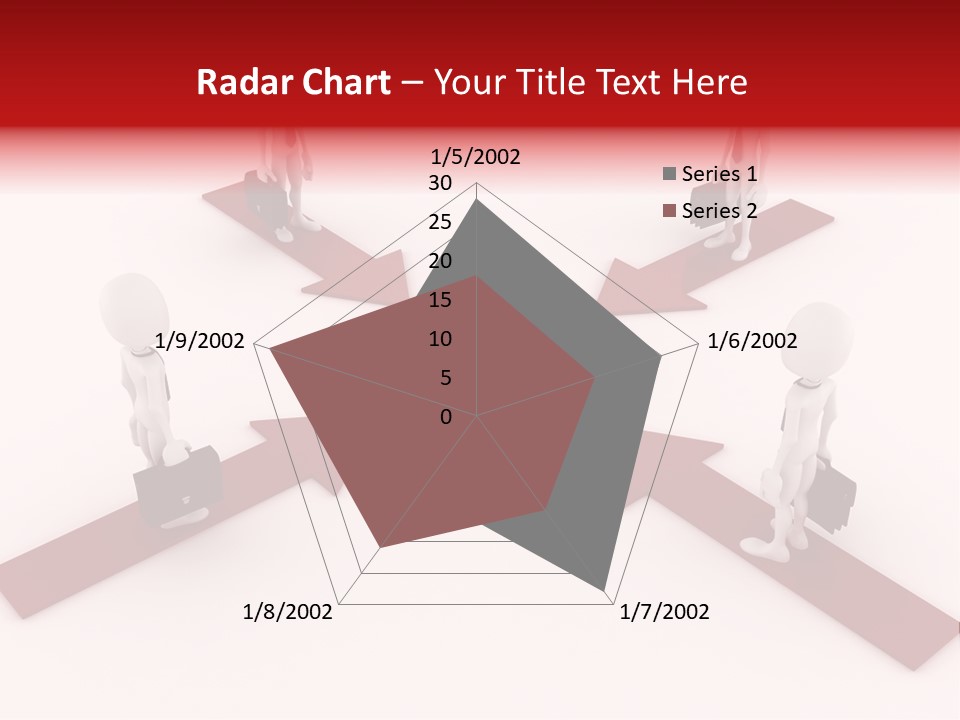 Architecture Growth Character PowerPoint Template