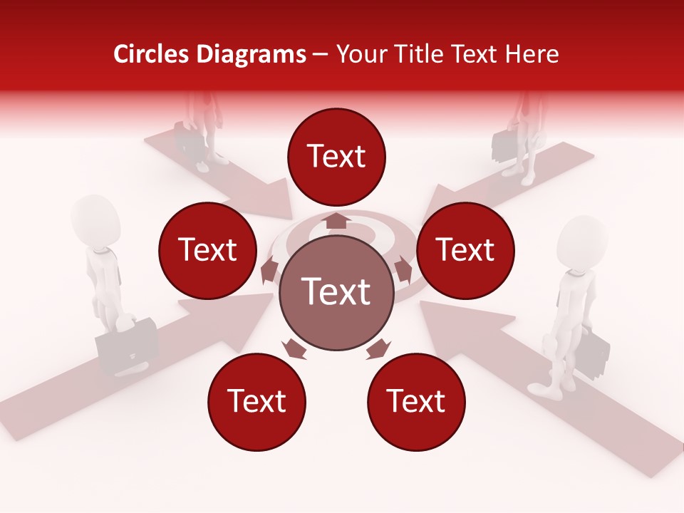 Architecture Growth Character PowerPoint Template