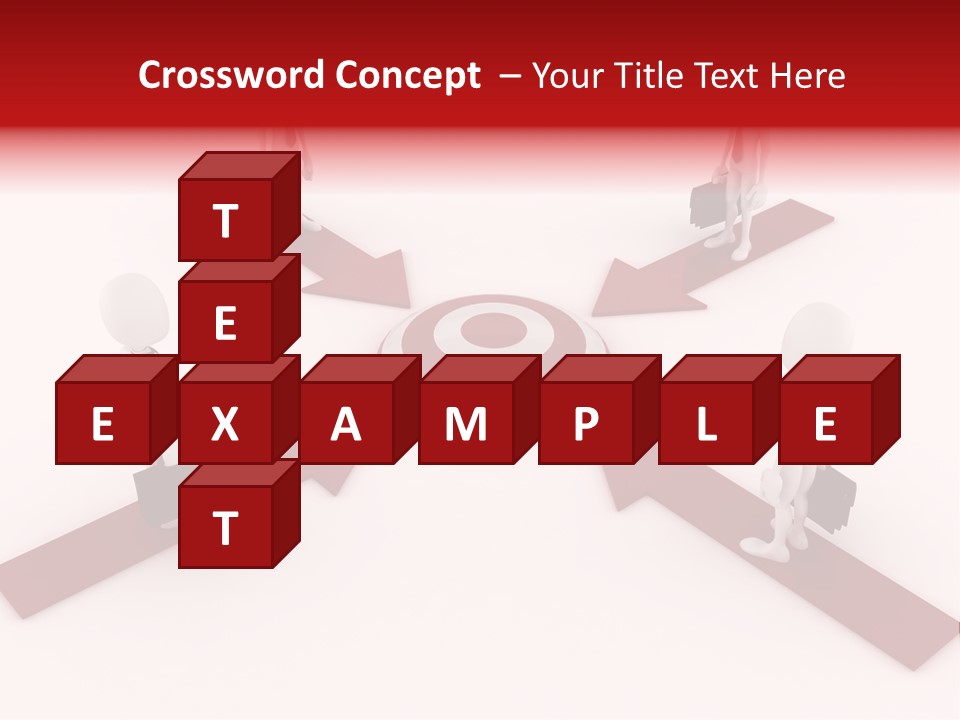 Architecture Growth Character PowerPoint Template