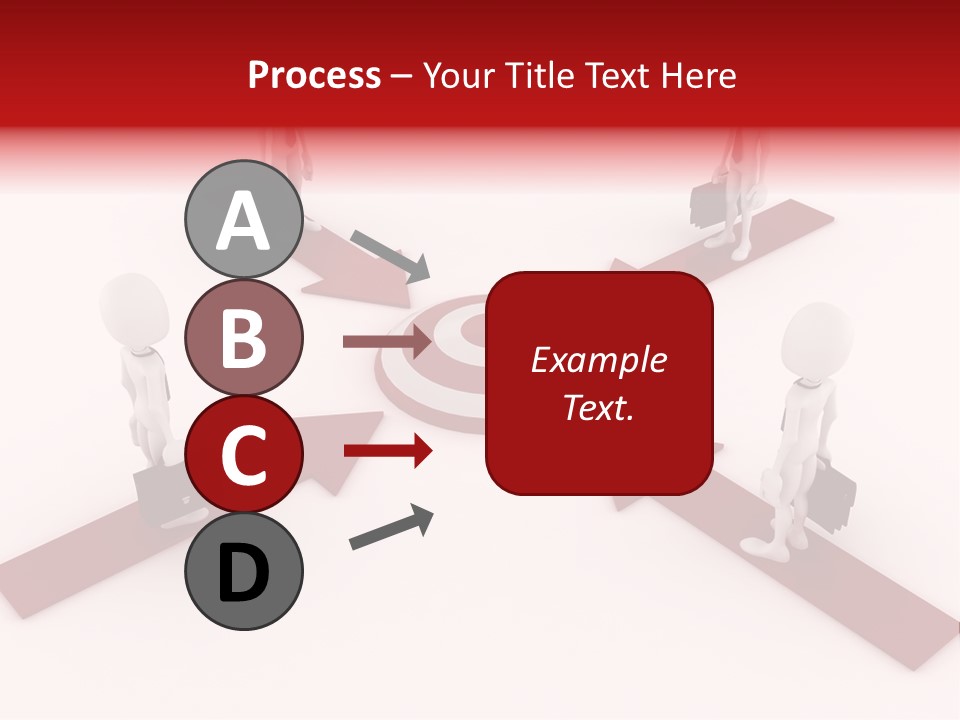Architecture Growth Character PowerPoint Template