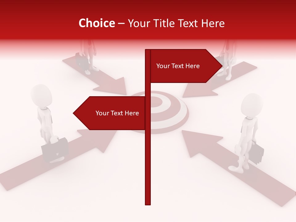 Architecture Growth Character PowerPoint Template
