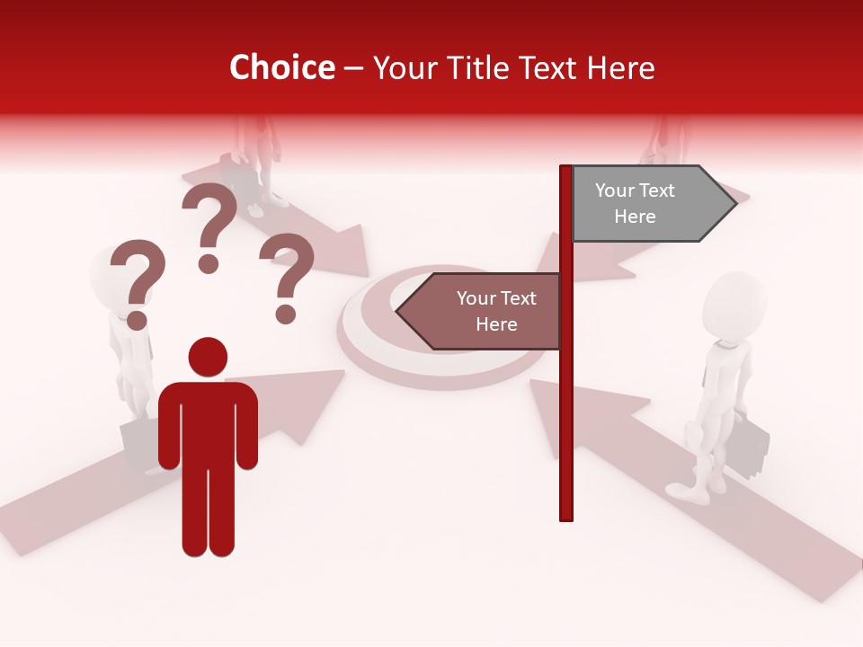 Architecture Growth Character PowerPoint Template