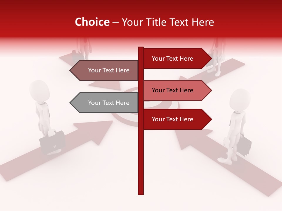 Architecture Growth Character PowerPoint Template