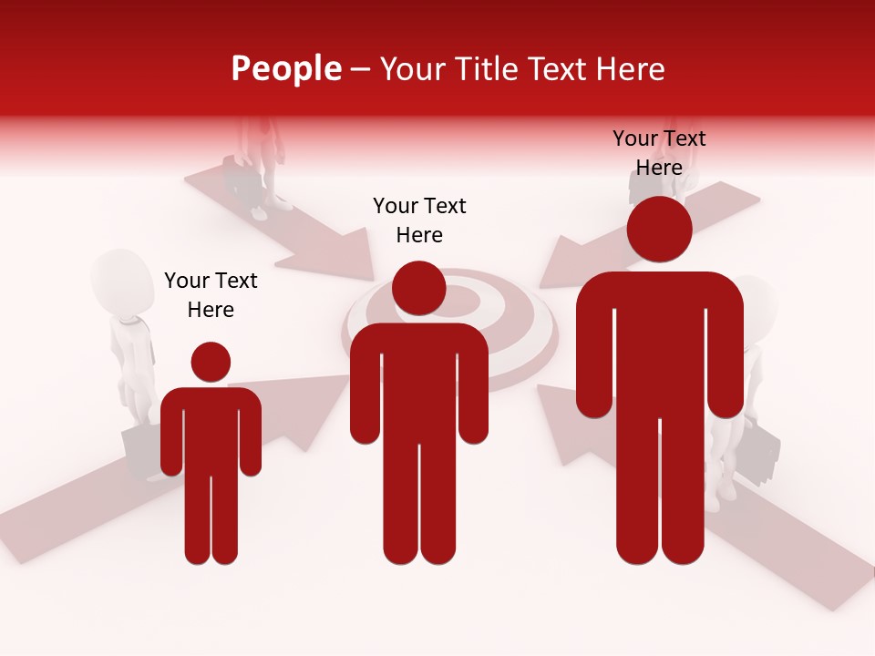 Architecture Growth Character PowerPoint Template