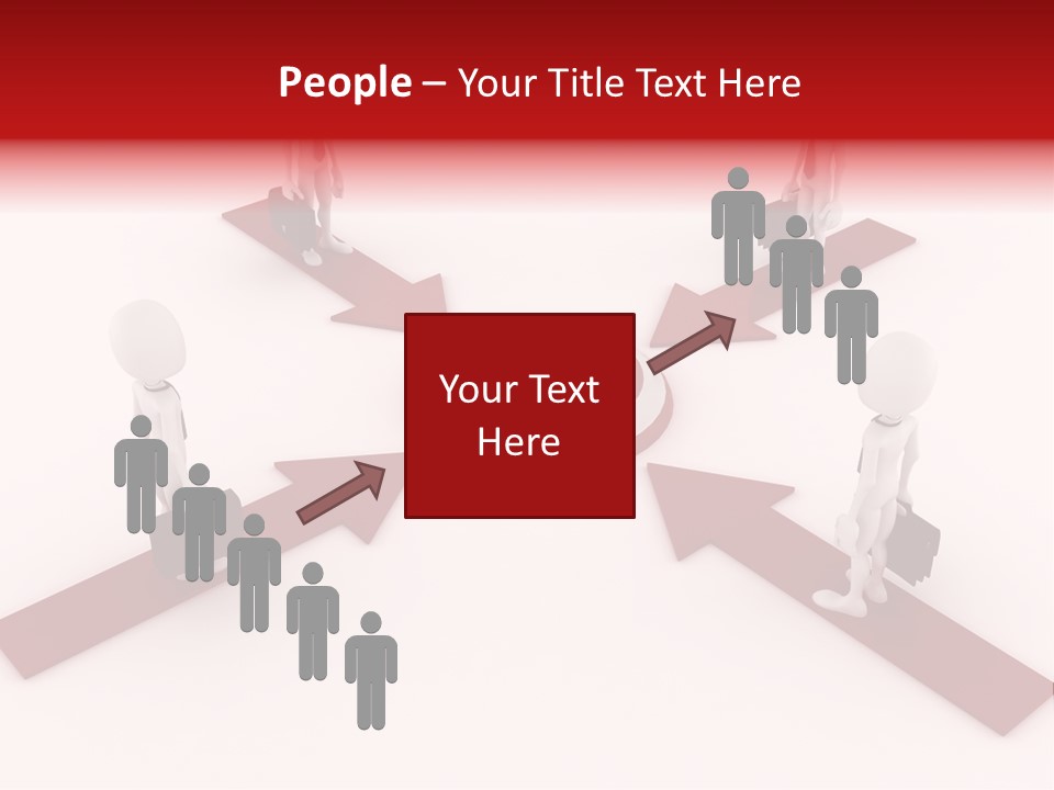 Architecture Growth Character PowerPoint Template