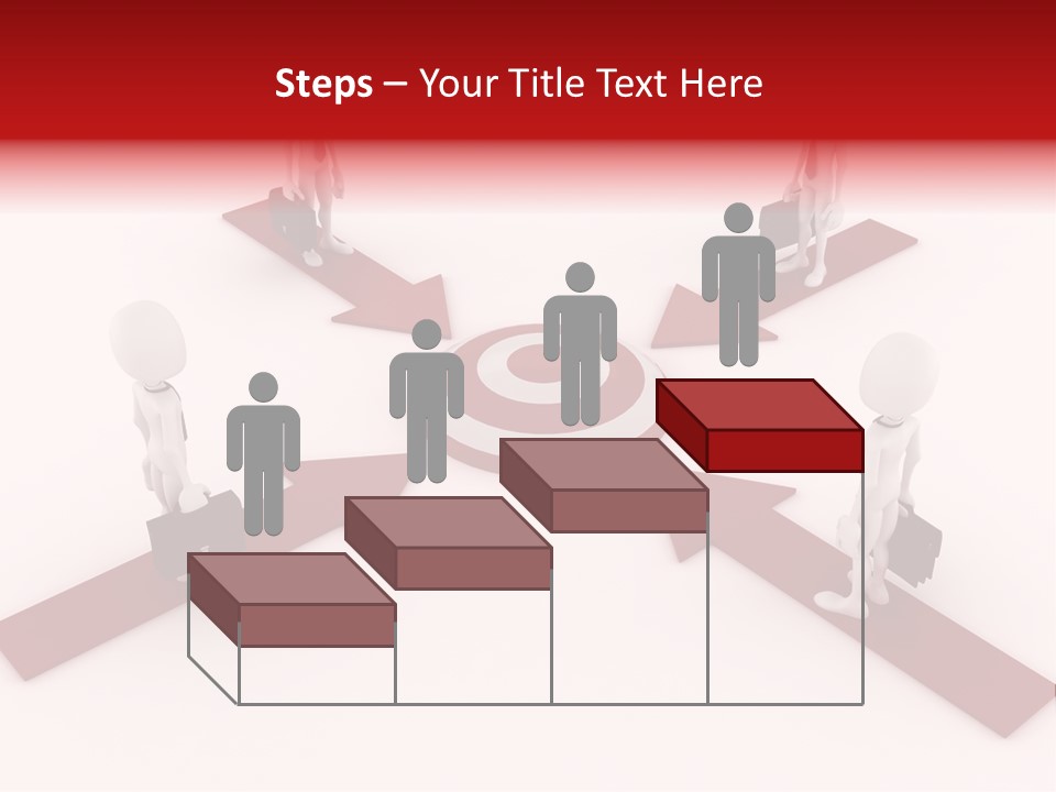 Architecture Growth Character PowerPoint Template