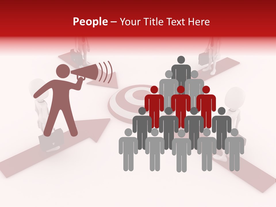 Architecture Growth Character PowerPoint Template