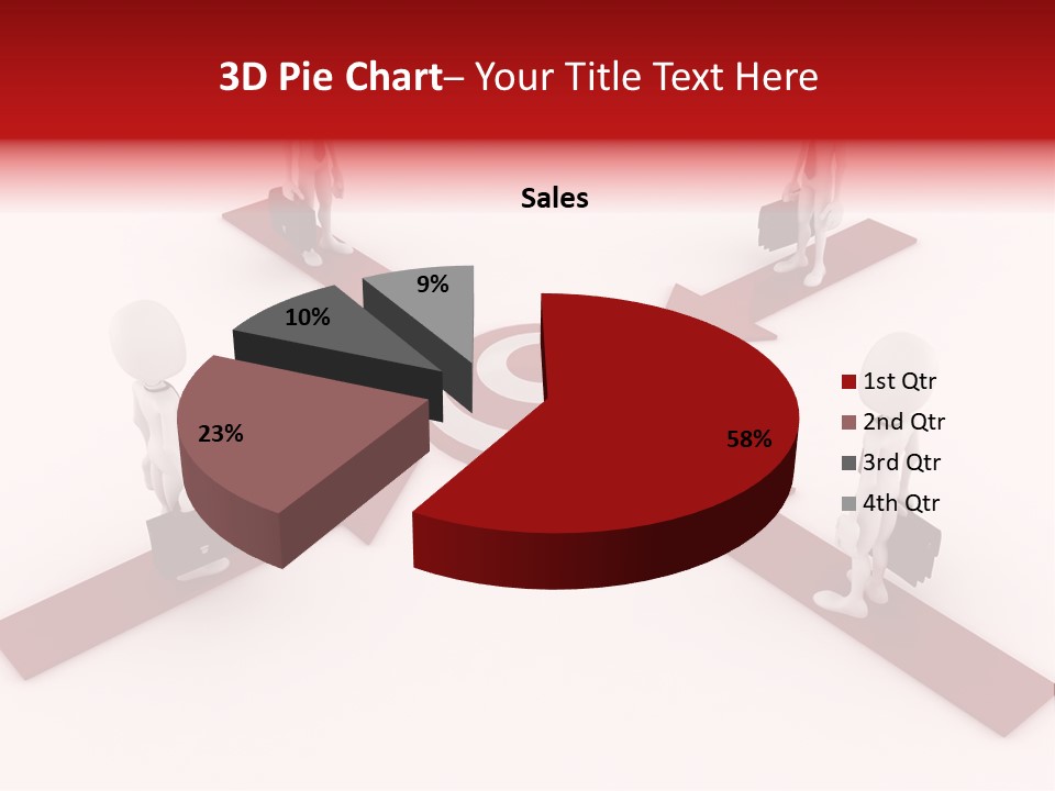 Architecture Growth Character PowerPoint Template