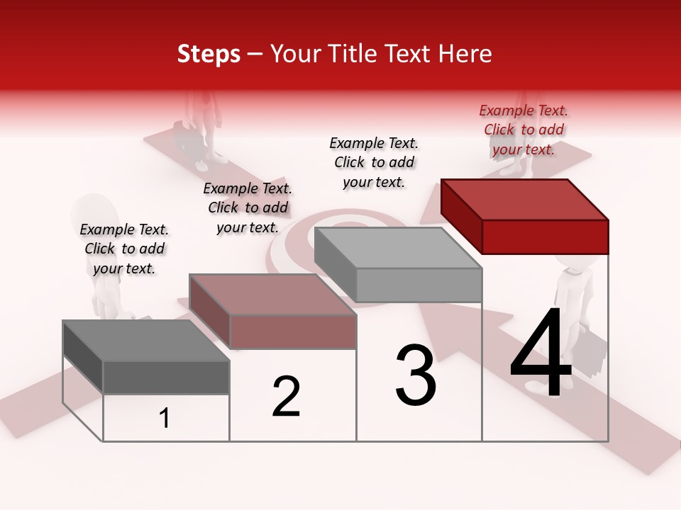 Architecture Growth Character PowerPoint Template