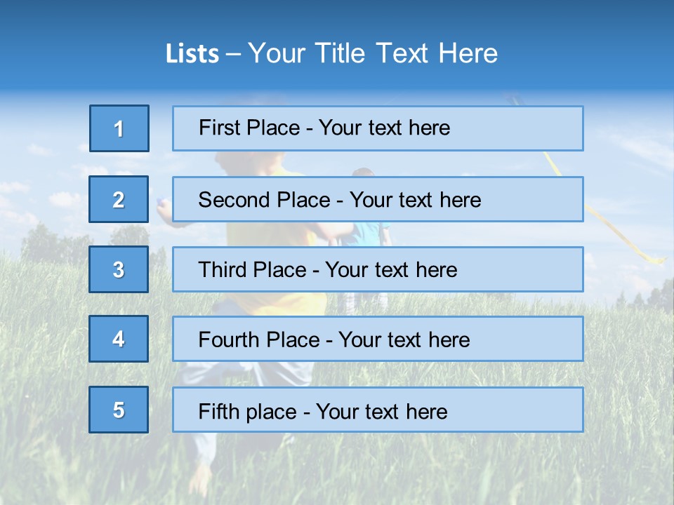 Nature Grass Outdoors PowerPoint Template